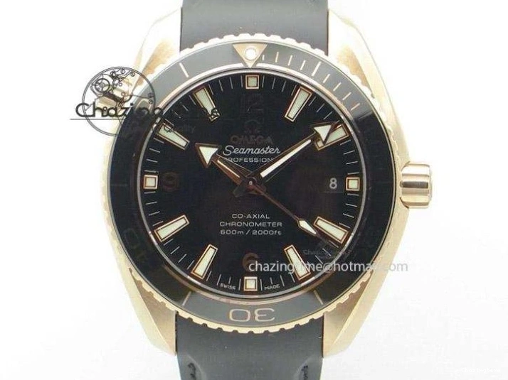 1224 Racing Master Chronometer OMF 1:1 Best Edition Black Dial Orange Hand on Black Leather Strap A Contemporary 7999